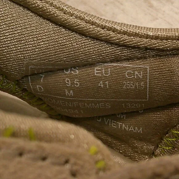 Clarks Gray Privo Leather Vapor Mist Leather Fisherman Sandals Women's Size 9.5 - Picture 5 of 7